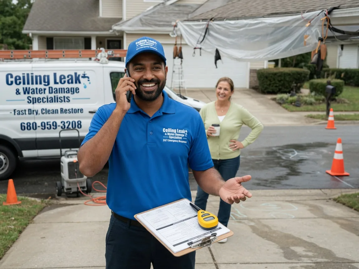 Ceiling Leak Cleanup Granite Falls, NC FAQs